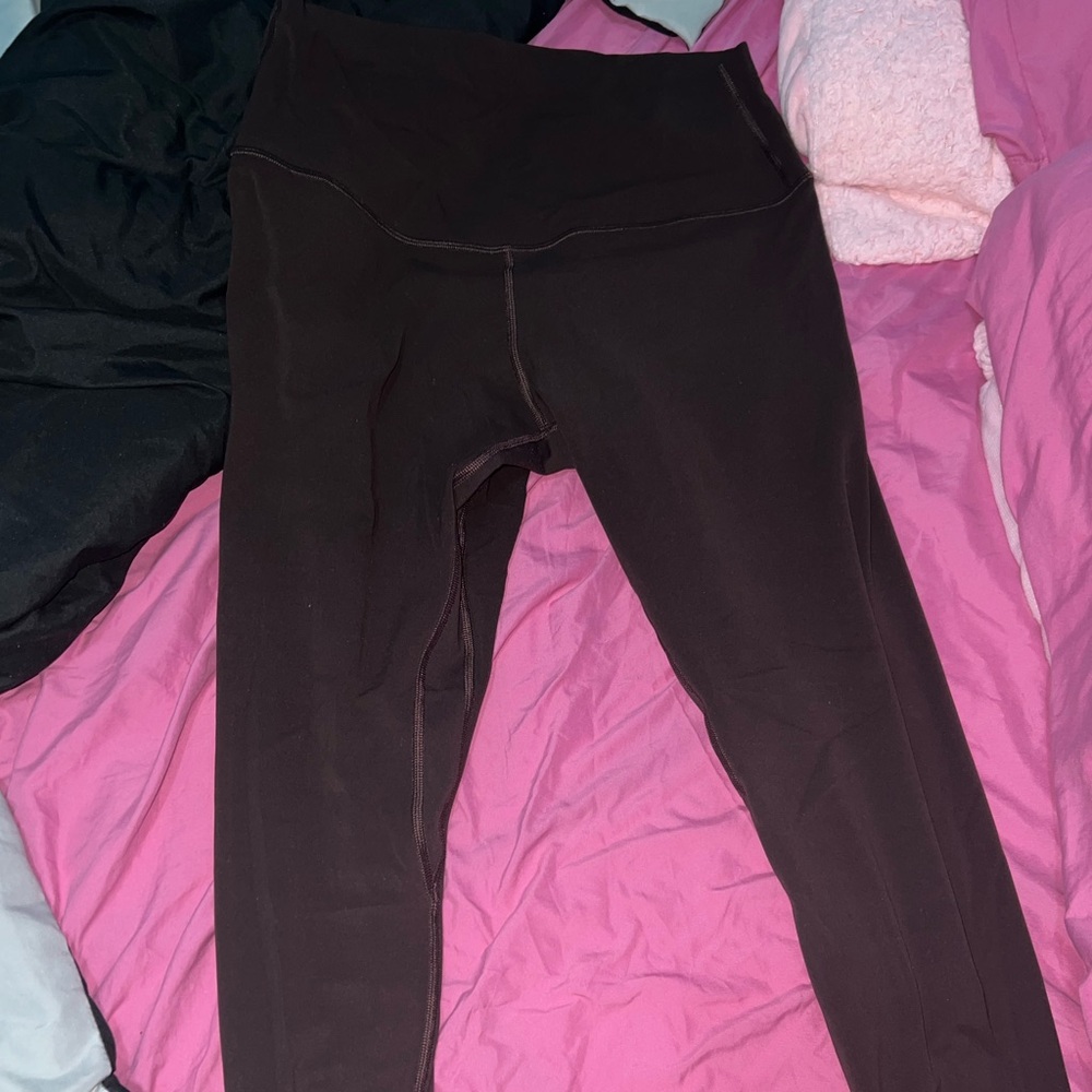Lululemon Athletica Dark Brown Leggings